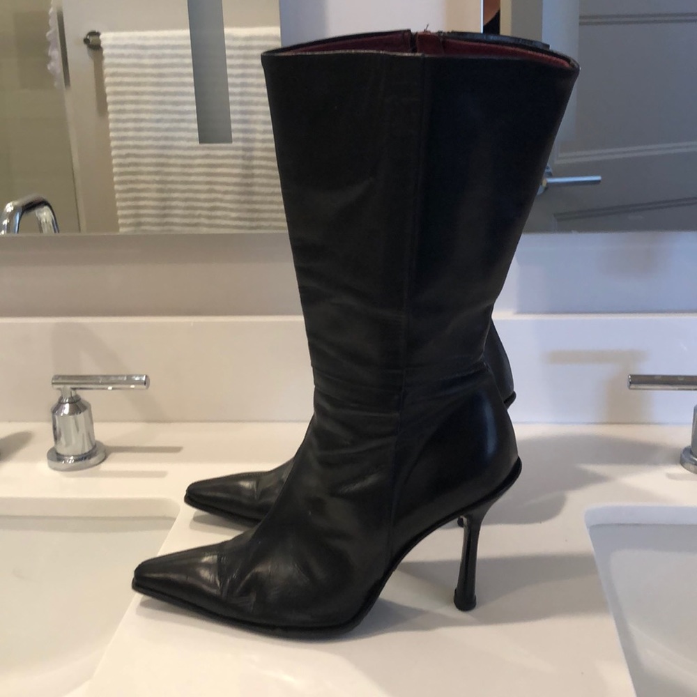 GREAT CONDITION Osvaldo Pericoli Mid Calf Boots